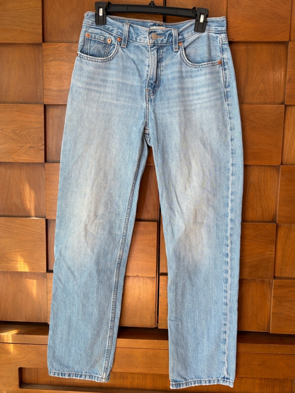 Levi's low pro straight jeans
